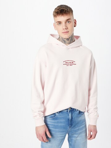 SCOTCH & SODA Sweatshirt in Pink: Vorderseite