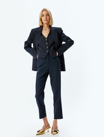 Koton Bootcut Hose in Blau