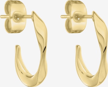 Boucles d'oreilles Liebeskind Berlin en or : devant