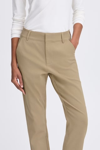 b.young - Slimfit Calças chino em bege
