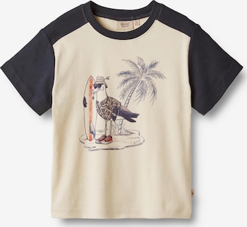 T-Shirt Wheat en beige : devant