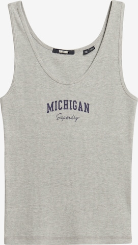 Haut 'Athletic Essential' Superdry & Co en gris : devant