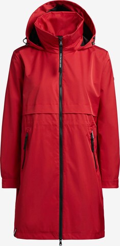 khujo Between-Seasons Coat 'Ariana2' in Red: front