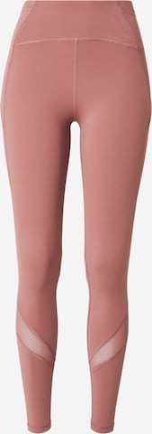 ONLY PLAY Skinny Športne hlače 'ONPRYA-3-POSH' | roza barva: sprednja stran