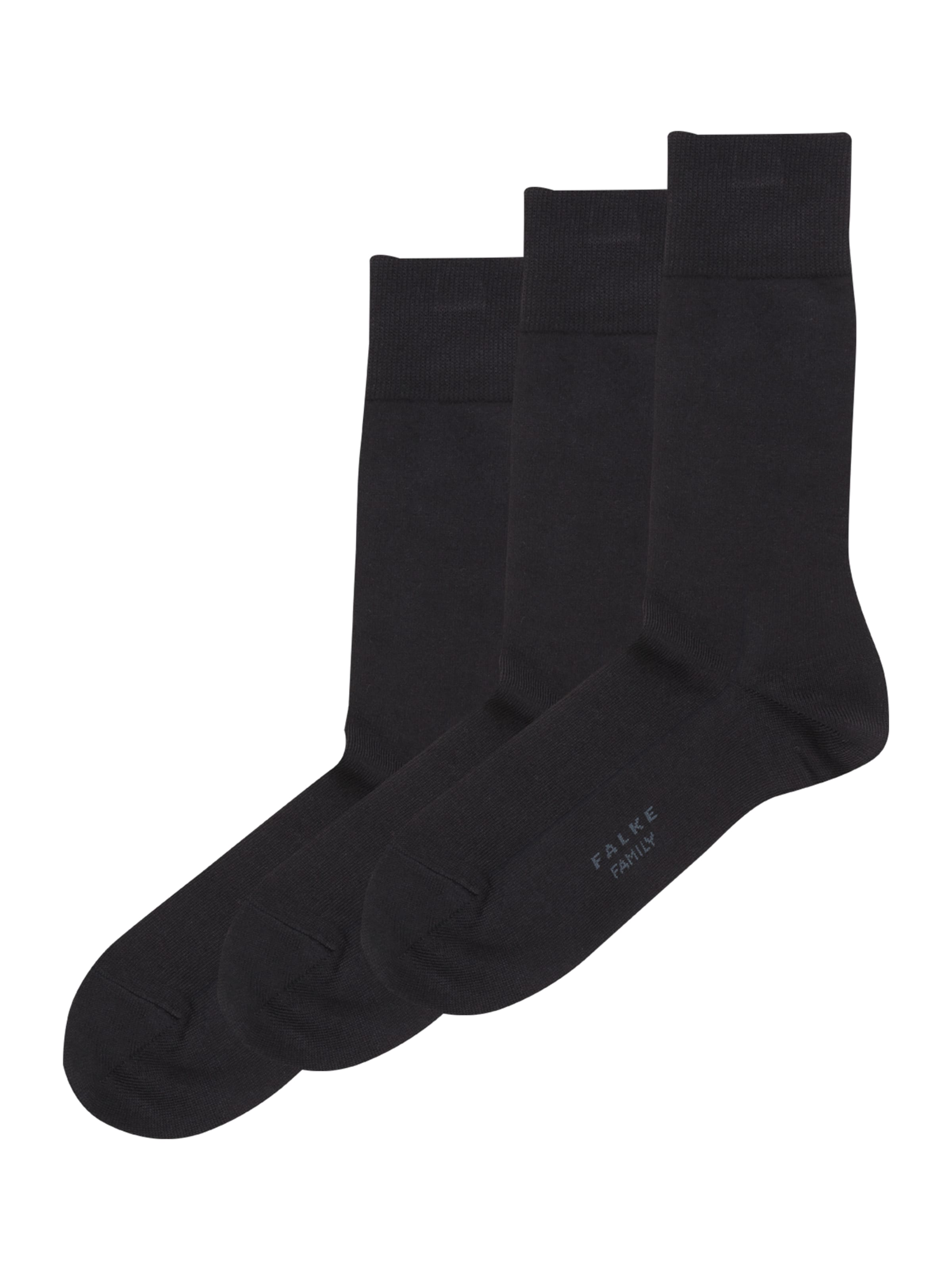 FALKE Socks 'Family' in Blue: front