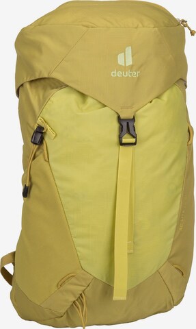 DEUTER Sports Backpack in Yellow: front