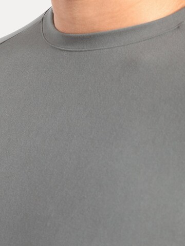 Smilodox T-Shirt Delian Casual Fit in Grau