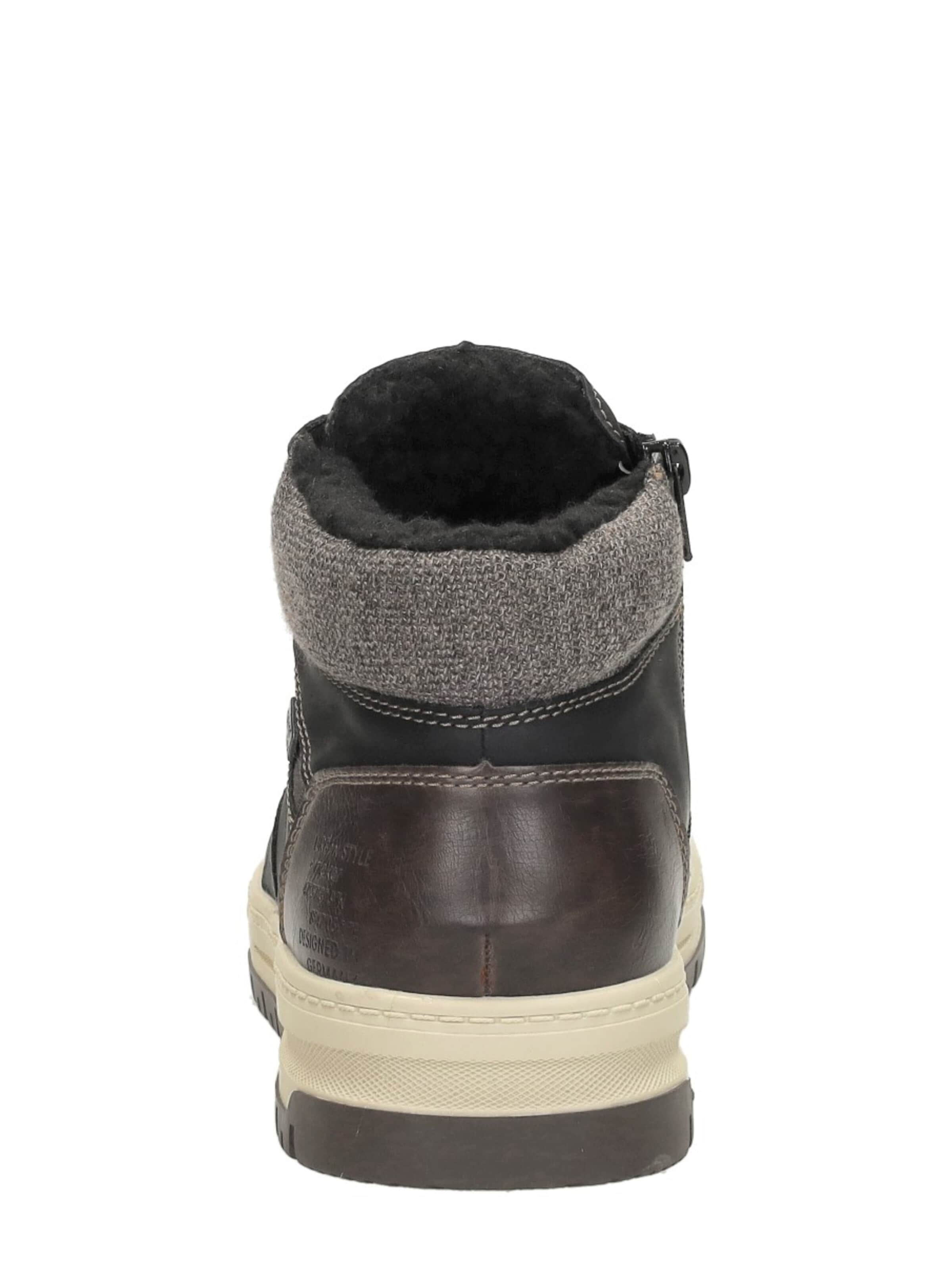 Bottes à lacets 'Veterschoenen Hoog' Rieker en noir