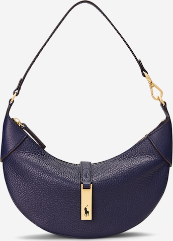 Polo Ralph Lauren - Bolso de hombro en azul: frente