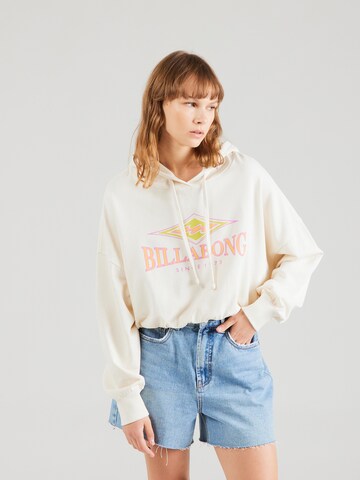 BILLABONG Sweatshirt 'ALL TIME' i beige: framsida