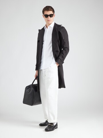 SEIDENSTICKER Slim fit Business shirt in White