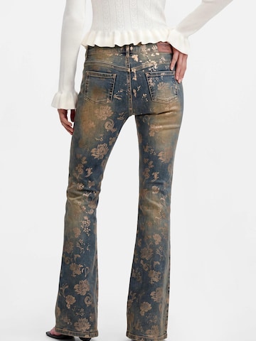 Desigual - Flared Calças de ganga em azul