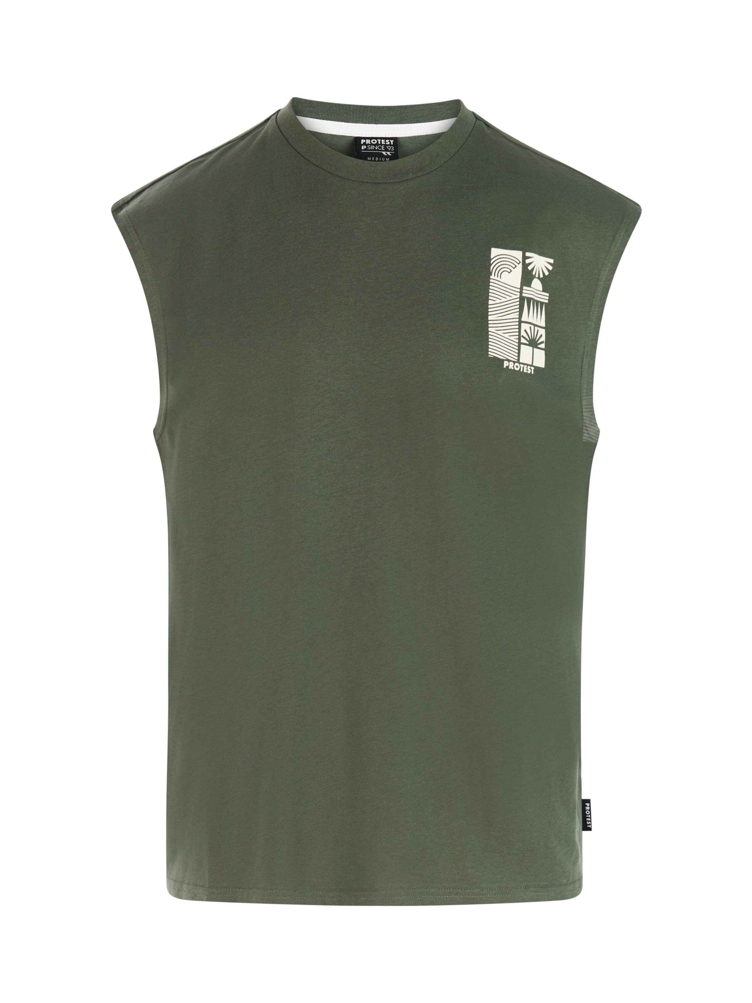 PROTEST Shirt 'PRTDilston' in Green: front