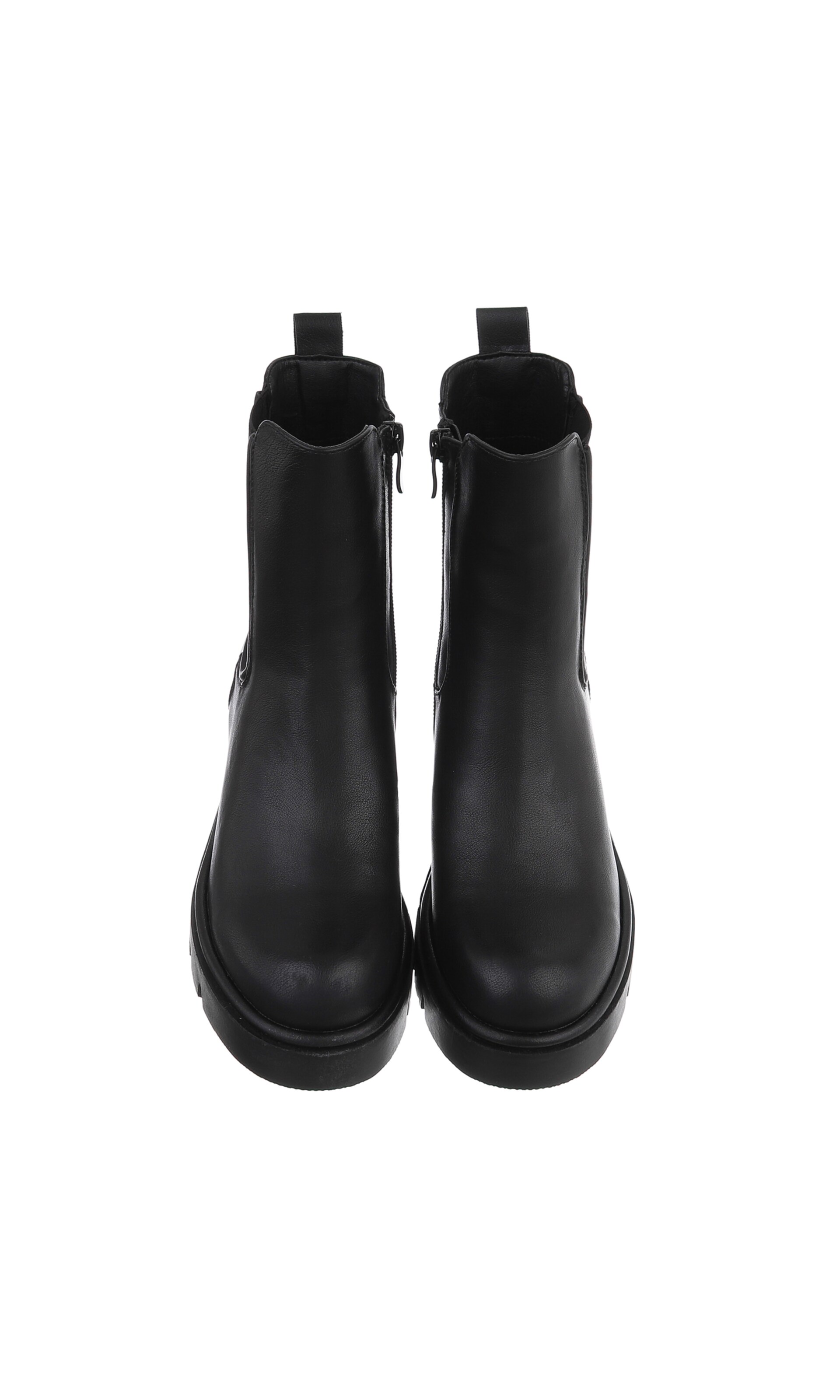 Ital-Design Stiefelette in Schwarz