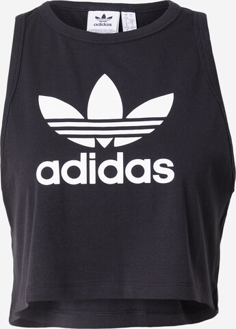 Top di ADIDAS ORIGINALS in nero: frontale