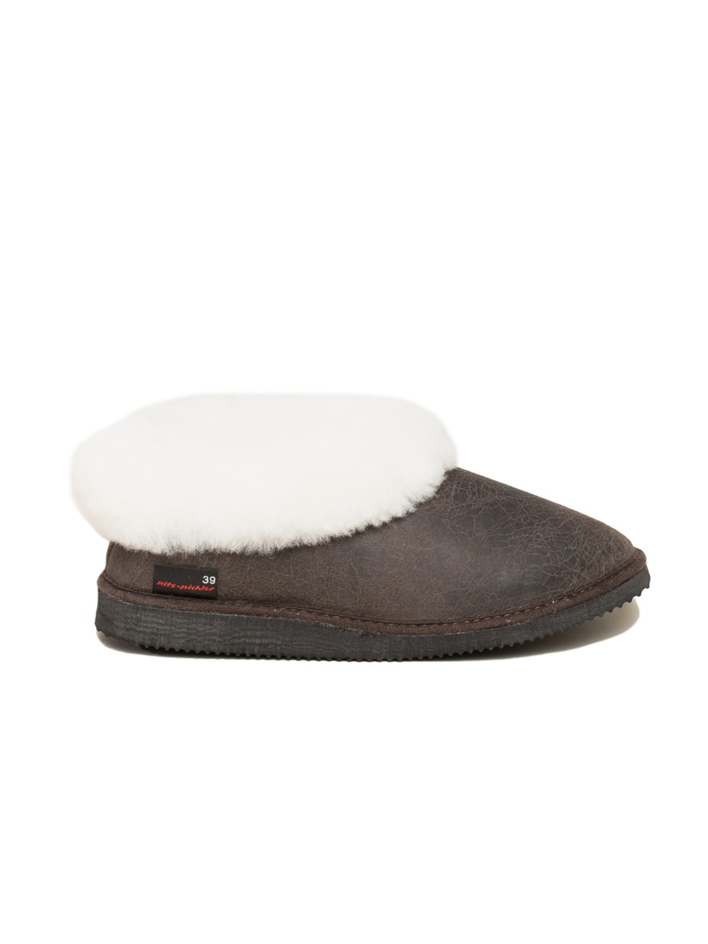 kitz-pichler Hausschuh 'Lammfellhausschuhe Gisi'‌‌‌‌‌‌‌‌‌ in Braun