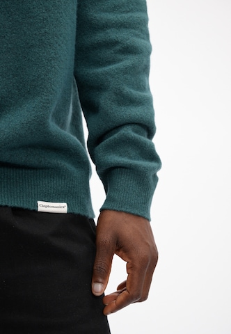 Cleptomanicx Feinstrickpullover in Grün