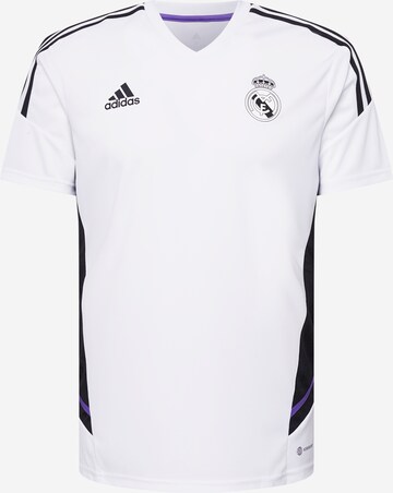 Maglia trikot 'Real Madrid Condivo 22' di ADIDAS SPORTSWEAR in bianco: frontale