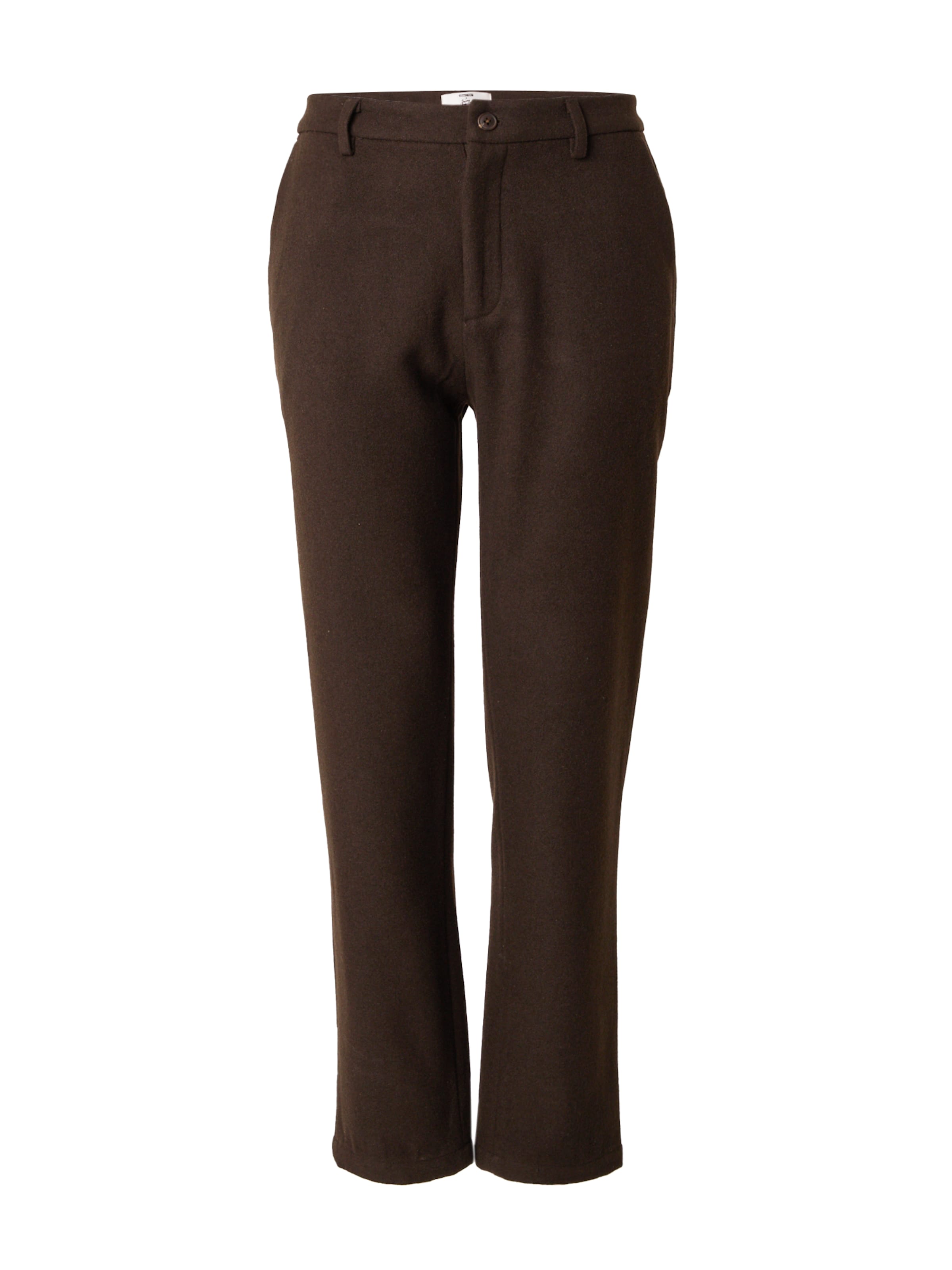 ABOUT YOU x Jaime Lorente Normální Kalhoty 'Leandro' – hnědá: přední strana