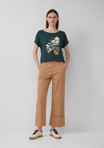 T-shirt s.Oliver en vert