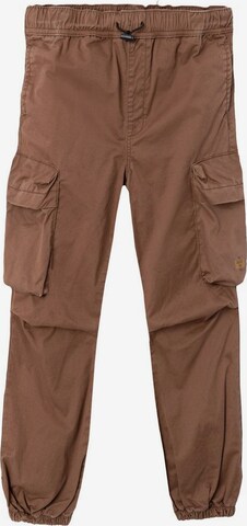 Pantalon 'Ben' NAME IT en marron : devant