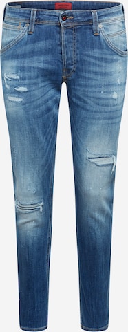 JACK & JONES Jeans 'Glenn' i blå: framsida