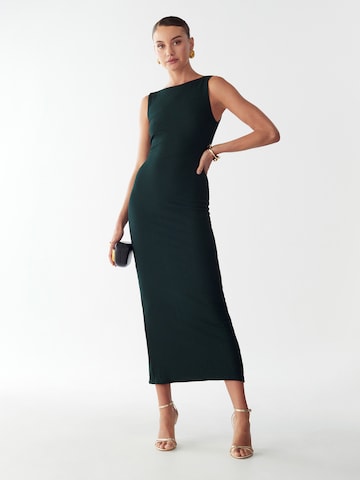 BWLDR Jurk 'SUNY' in Groen: voorkant