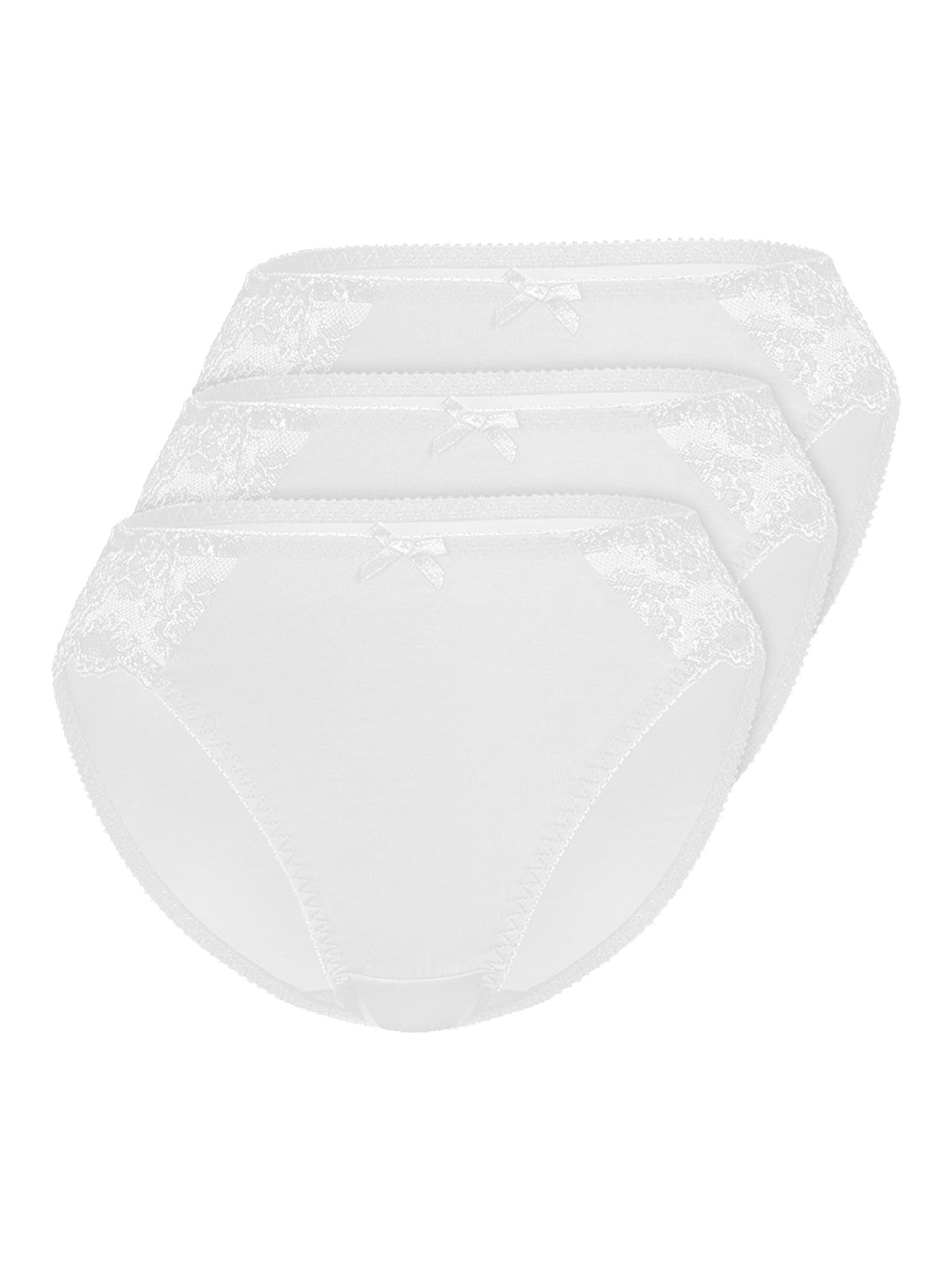sassa Panty in White: front