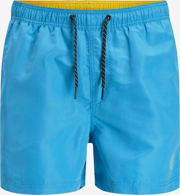 Shorts de bain 'Crete' JACK & JONES en bleu : devant