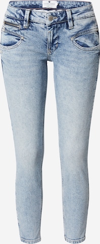 FREEMAN T. PORTER Skinny Jeans 'Alexa' in Blauw: voorkant