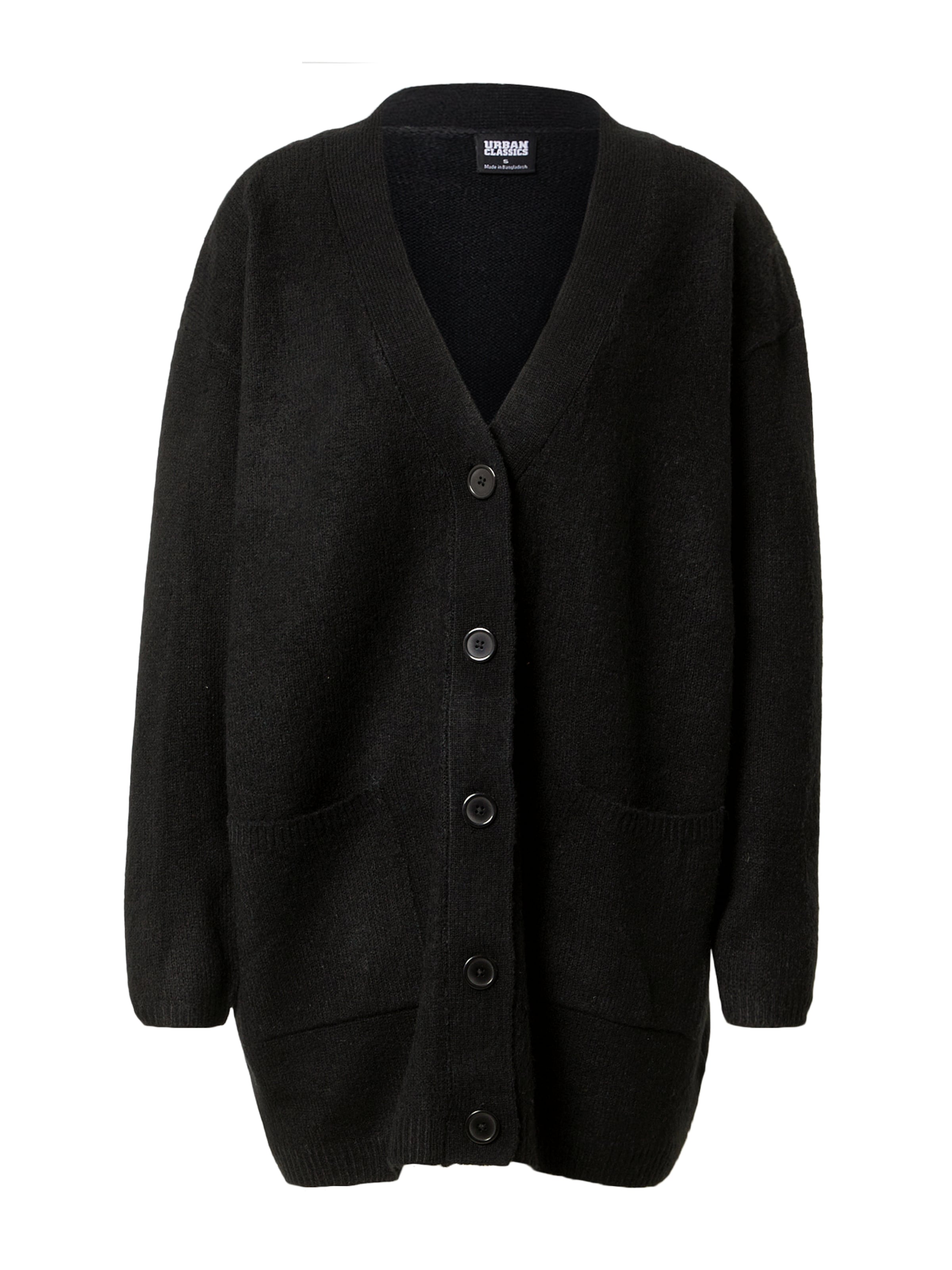 Urban Classics Kardigán - Čierna: predná strana