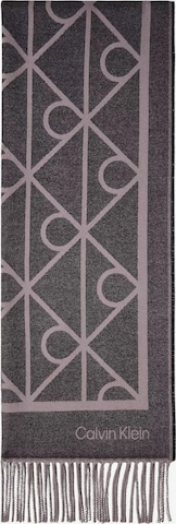 Calvin Klein Schal 'LV04D8061G' in Grau: Vorderseite