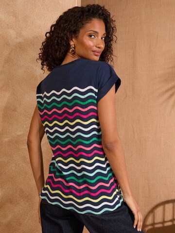 love & roses Shirt in Blue