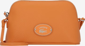 LACOSTE Schoudertas 'Origin Croc' in Oranje: voorkant