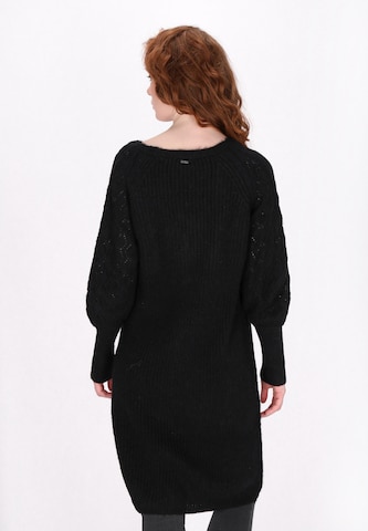 DreiMaster Vintage Strickjacke in Schwarz