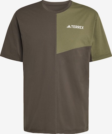 ADIDAS TERREX T-Shirt 'Multi' in Grün: Vorderseite