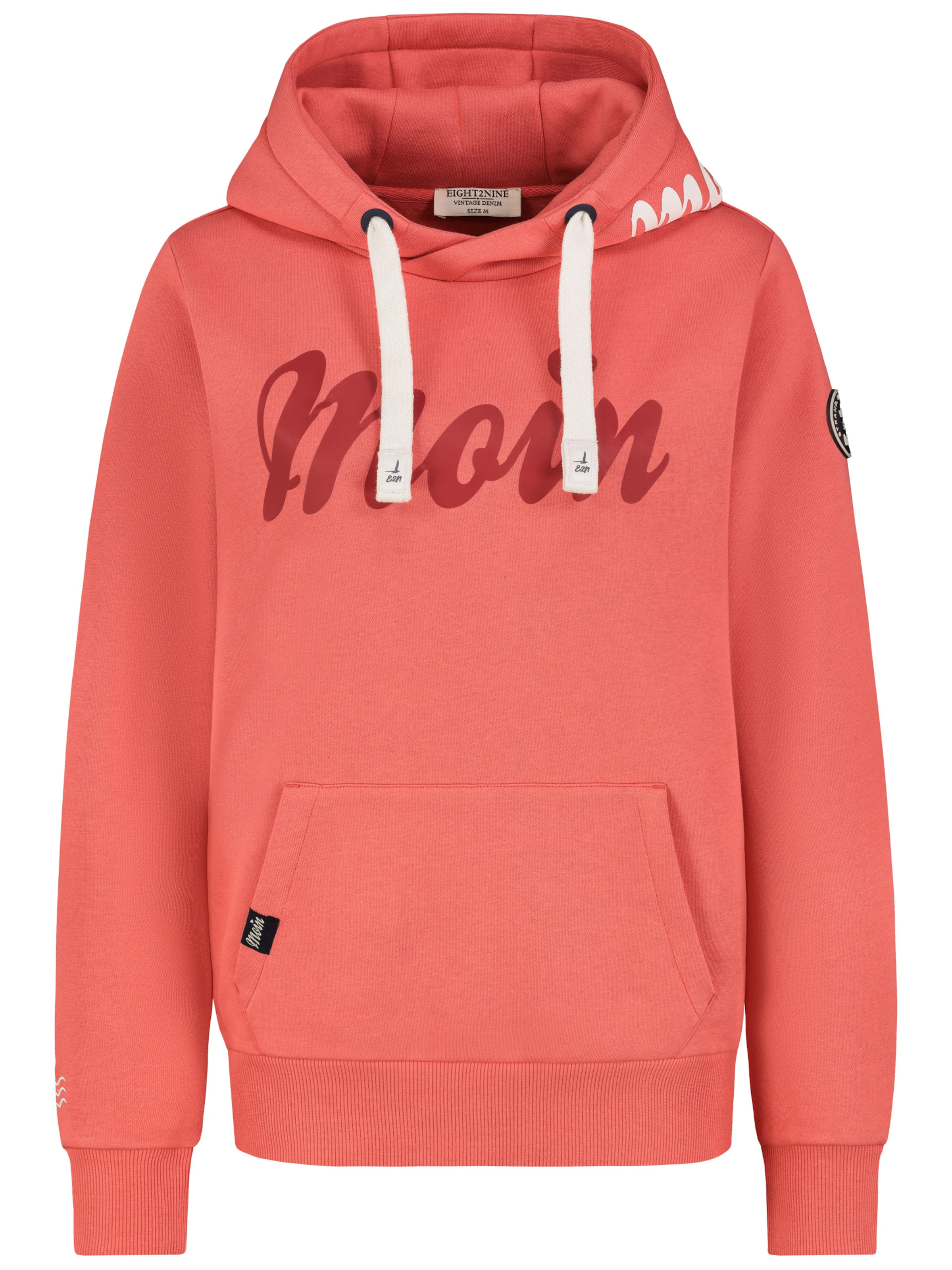 Eight2Nine Sweatshirt 'Küste' in Orange: Vorderseite