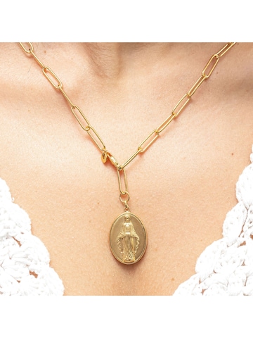 Chaîne caï en jaune : devant