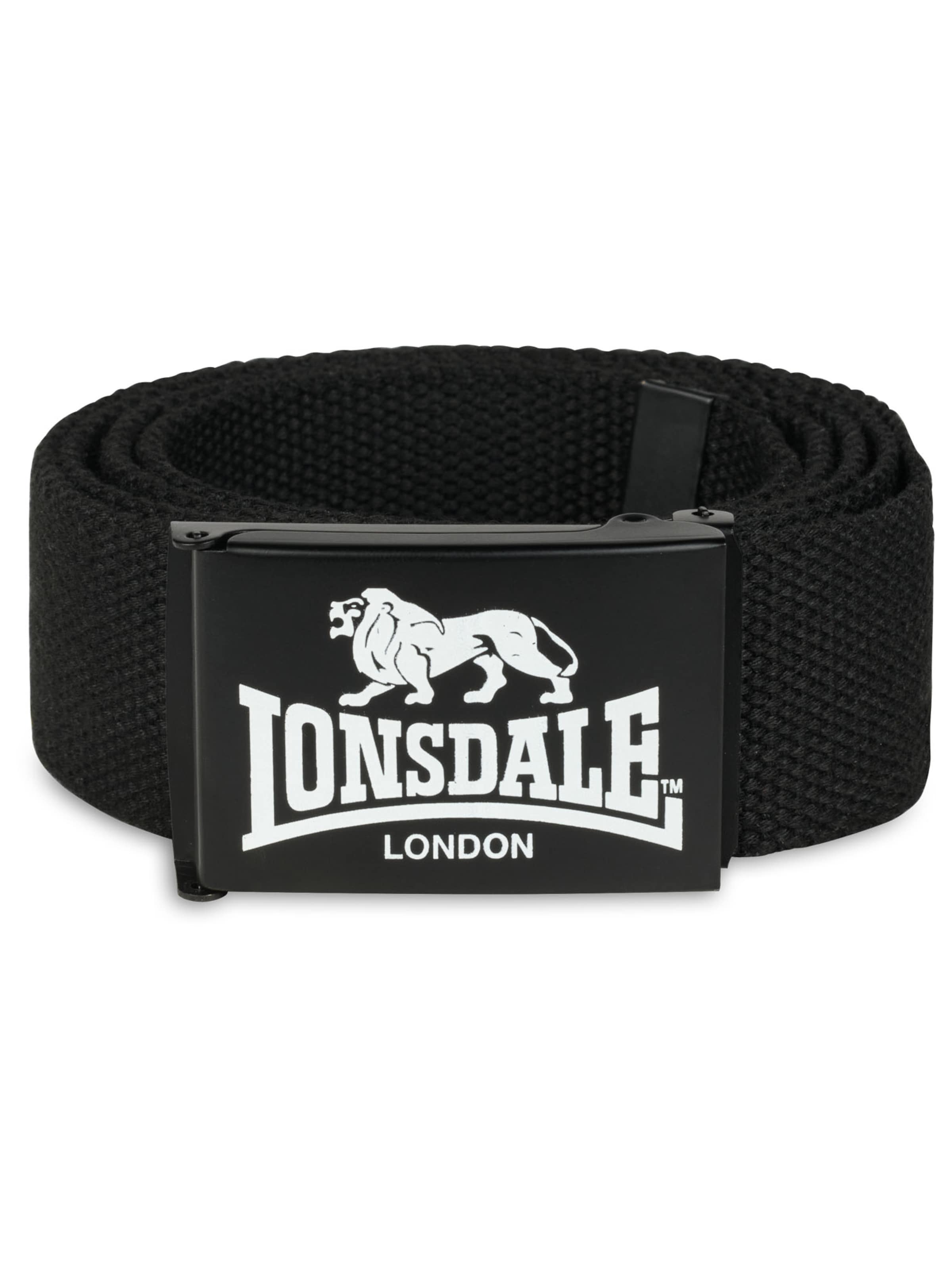 LONSDALE Belt in Black: front