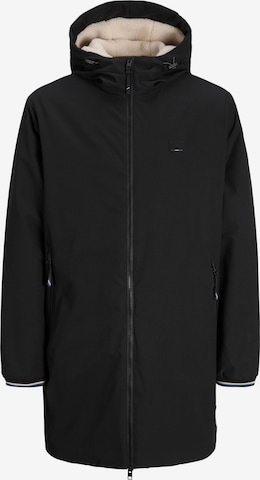 JACK & JONES Parka in Schwarz: Vorderseite