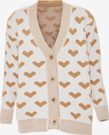 Poomi Pletena jopa | rjava barva: sprednja stran