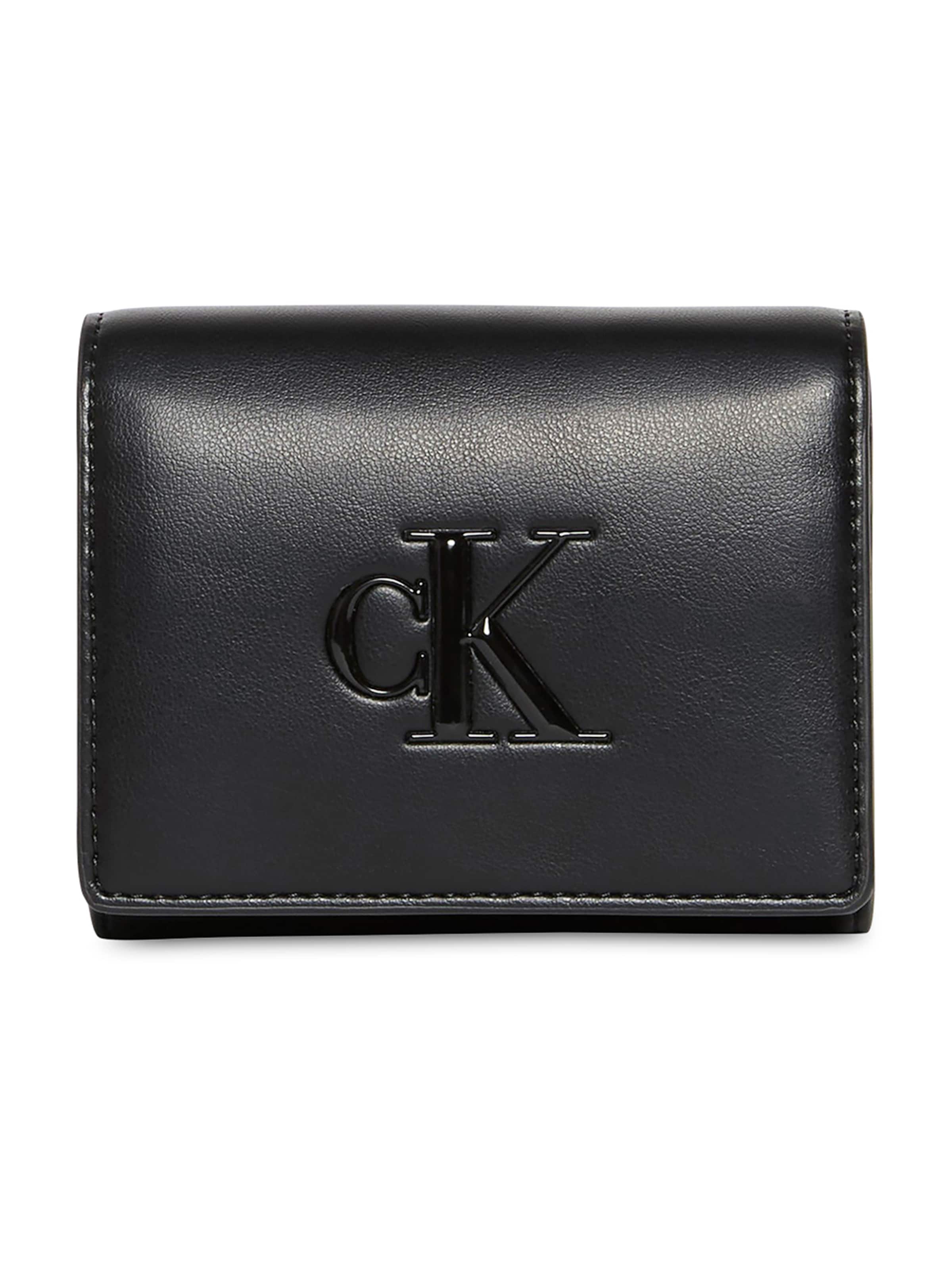 Portamonete di Calvin Klein in nero: frontale