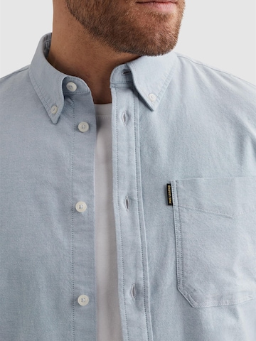 PME Legend Regular fit Skjorta 'Explorer Oxford shirt with button-down collar' i blå