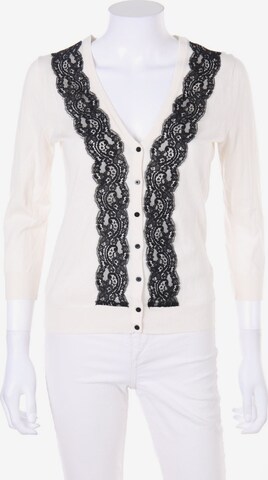 H&M Sweater & Cardigan in S in White: front