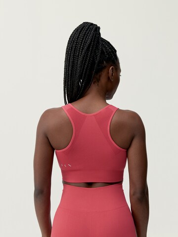 Born Living Yoga Bustier Sport-BH 'Amal' in Rot