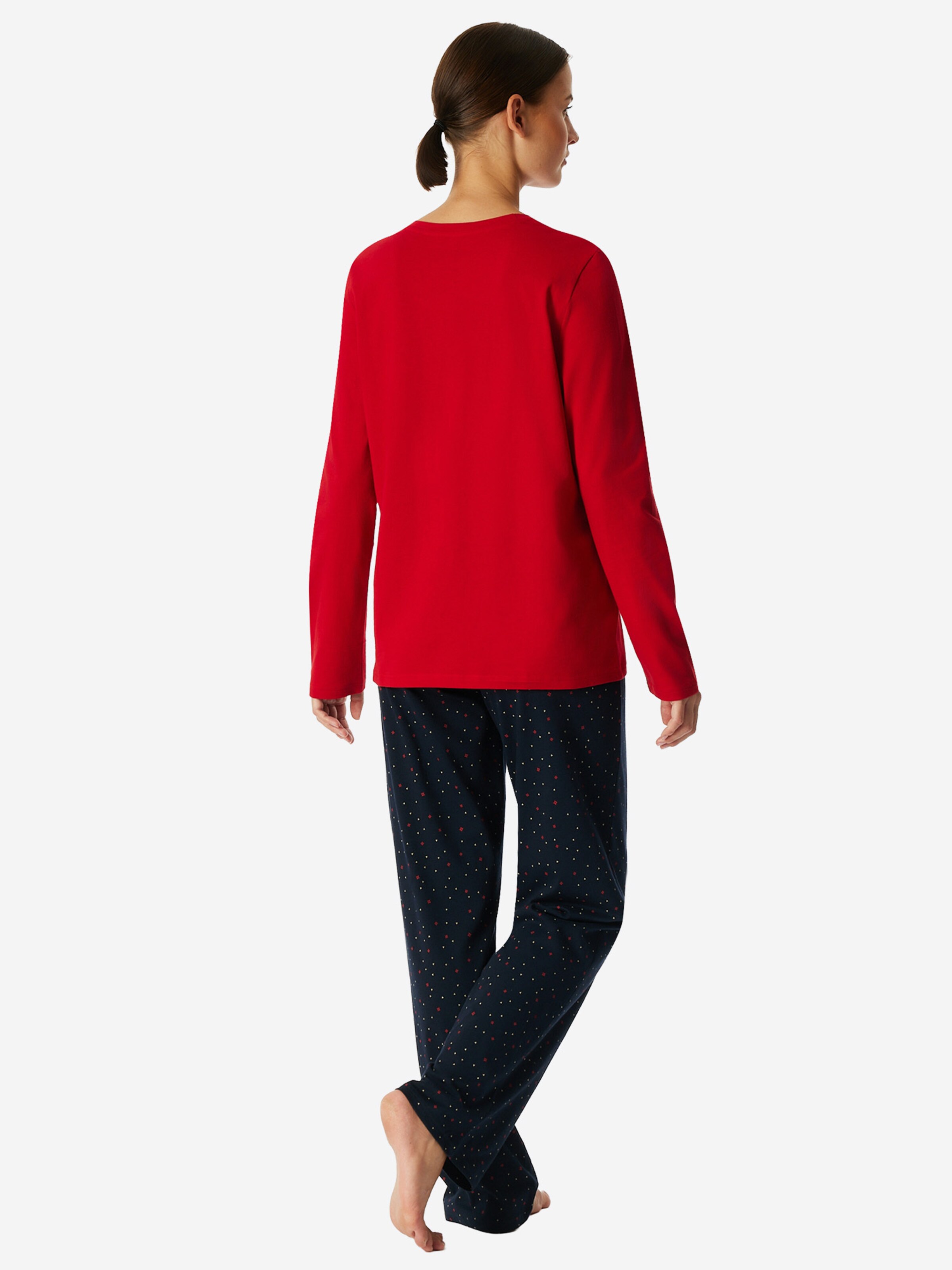 SCHIESSER Pajama ' Family ' in Blue