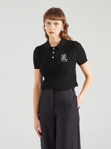 Pull-over 'NATRISSA' Lauren Ralph Lauren en noir : devant