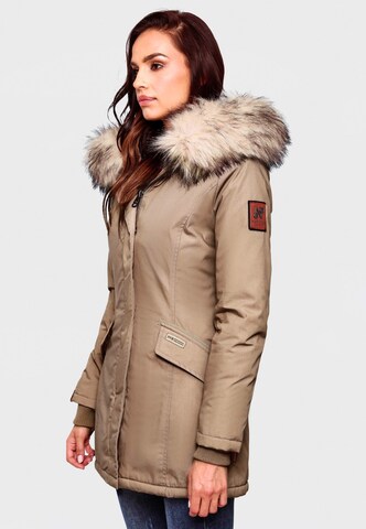 NAVAHOO Winterparka 'Cristal' in Grau