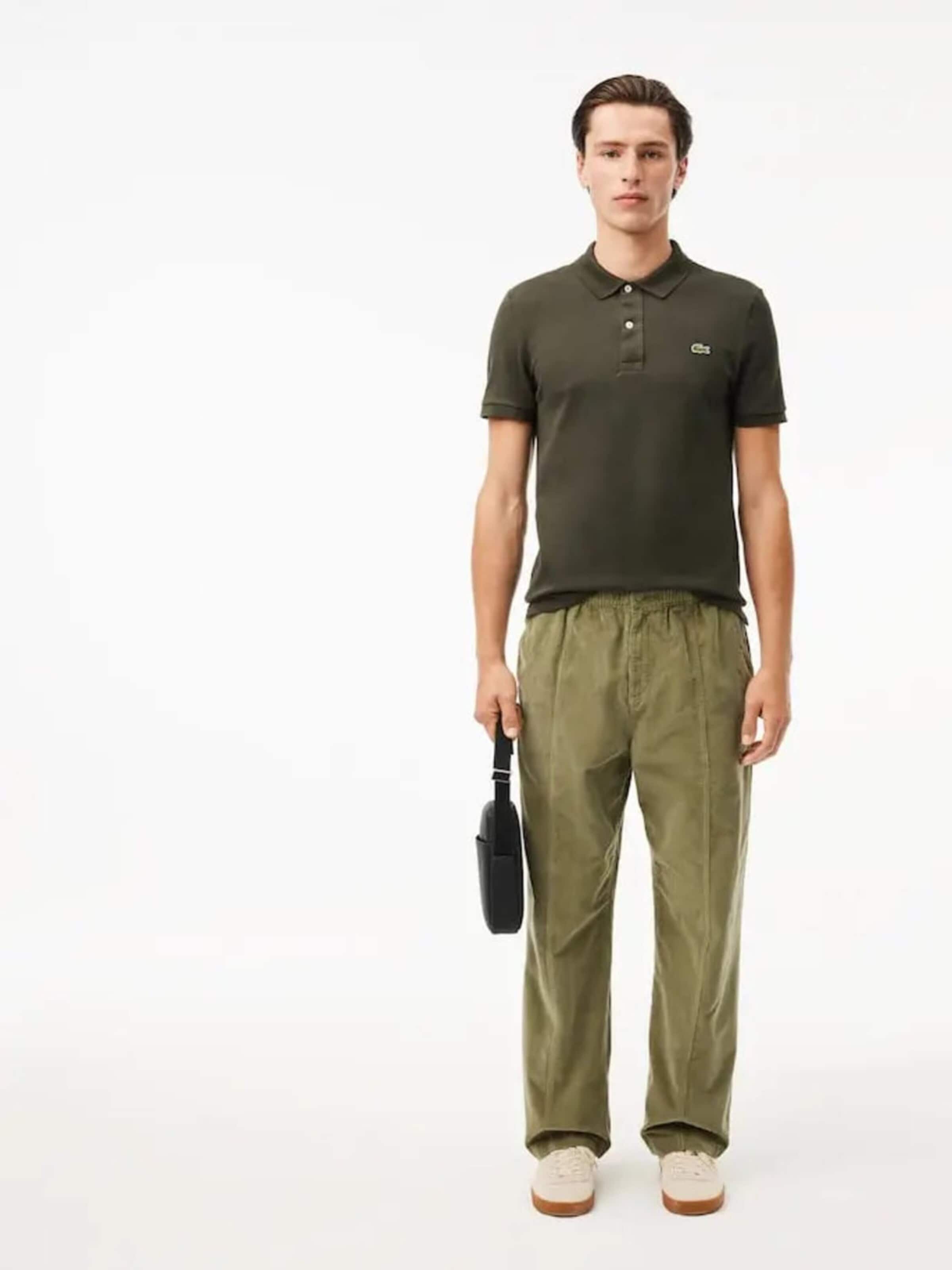 Sac à bandoulière 'Classic Homme' LACOSTE en noir