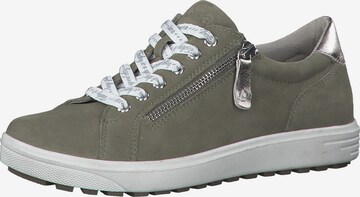 JANA Sneakers laag in Groen: voorkant